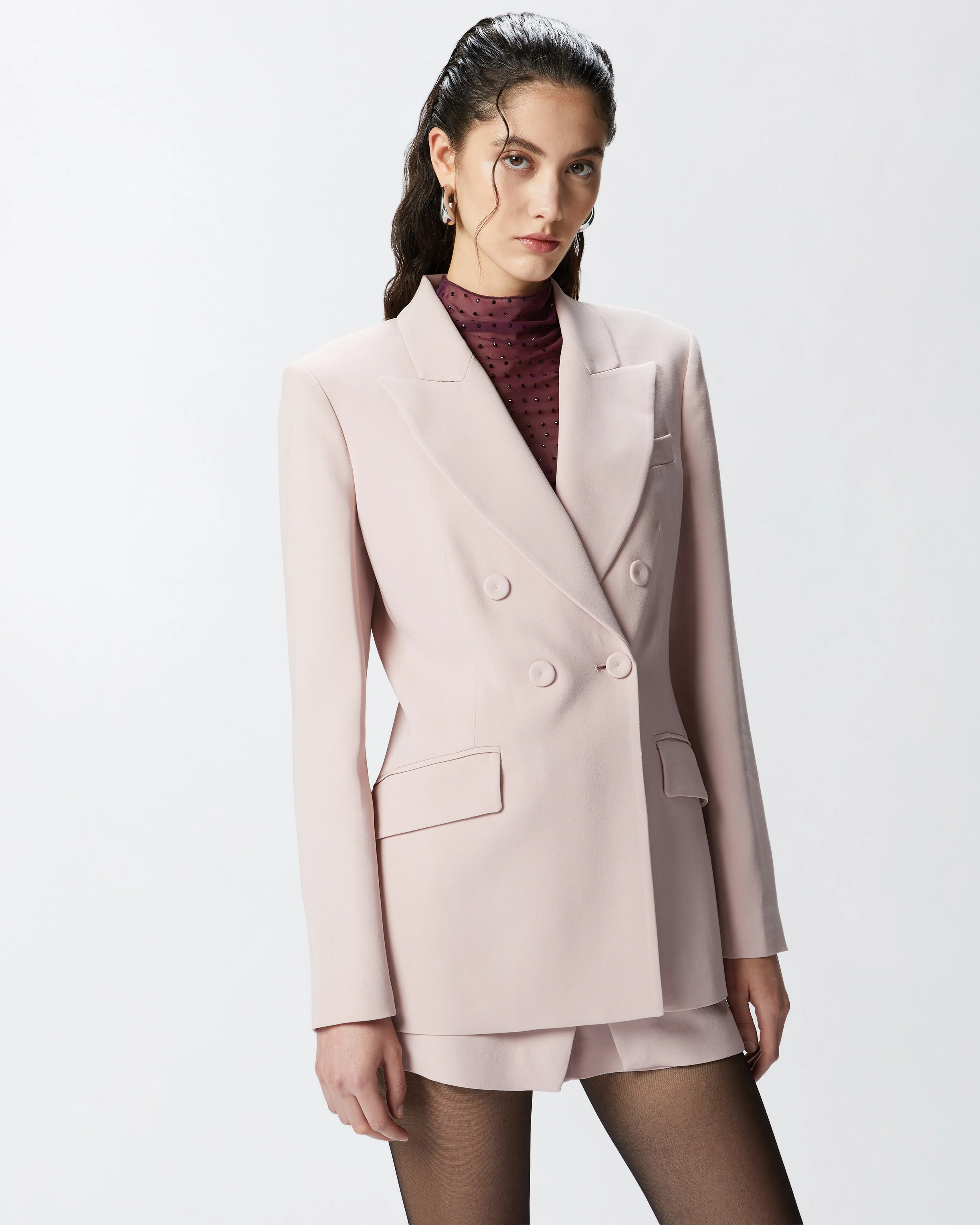Blazer en cady technique | Rose