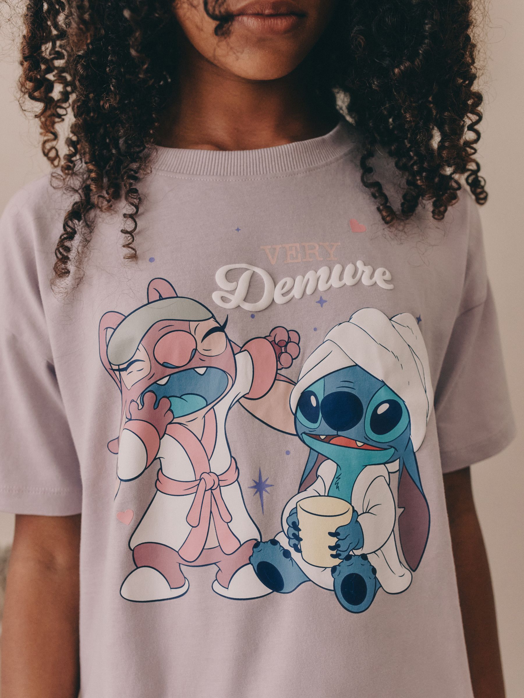 Paars/groen - Lilo & Stitch Joggers Pyjamas 2 Pack (3-16yrs)