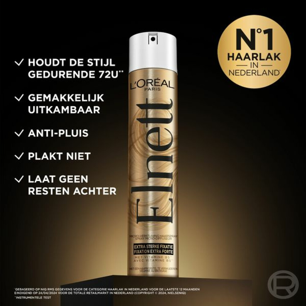L'Oréal Elnett Haarspray Extra Sterke Fixatie75 ml