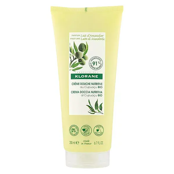 Creme de Banho Nutritivo com Manteiga de Cupuaçu e Leite de Amêndoas Klorane 200ml