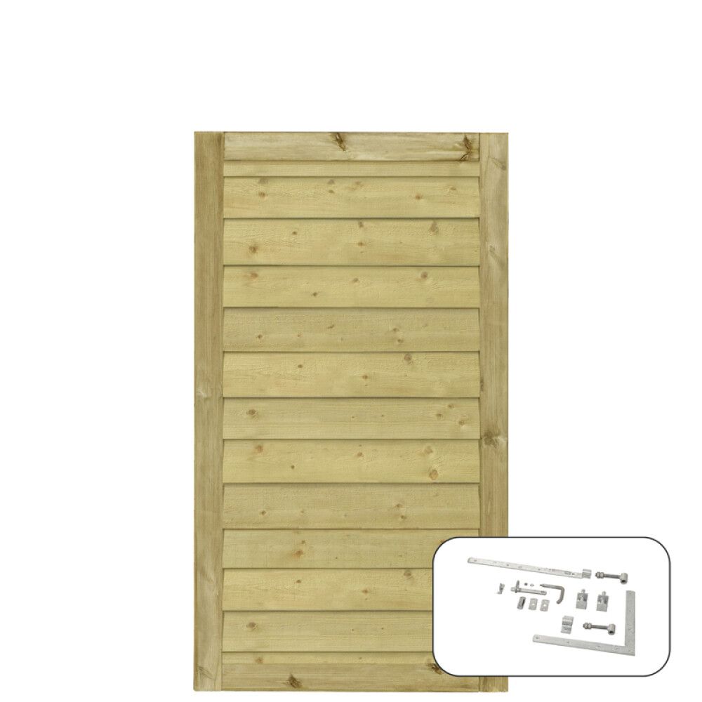 PORT PLUS KLINK INKL. BESLAG PEFC 100X163CM