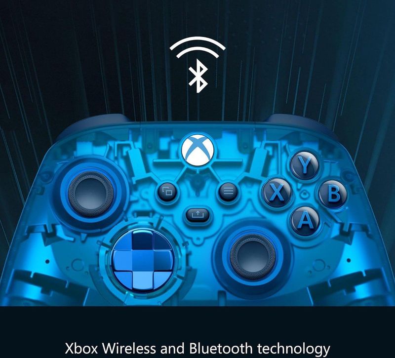 Xbox Draadloze Controller - Sky Cipher Limited Edition - Xbox, PC, Android, iOS & Samsung TV