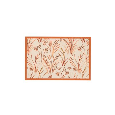 Tapis vinyle champ de blé