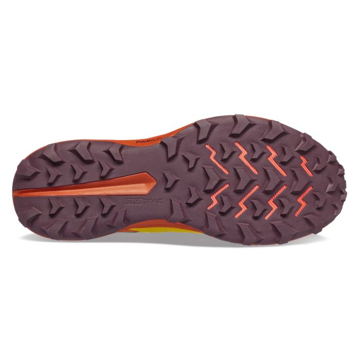 Saucony Dame Trailsko Peregrine 13 Gul