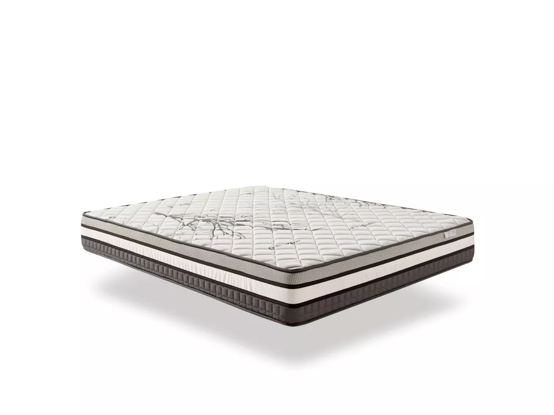 Cosmos - Matelas Solar à ressorts ensachés 160x200 cm - Épais 24 cm - Visco Thermorégulateur - Tissu Premium - Haute Qualité - Respirabilité optimale