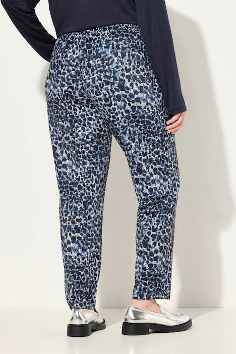 Jerseyhose, Leomuster, Elastikbund, Zipptaschen