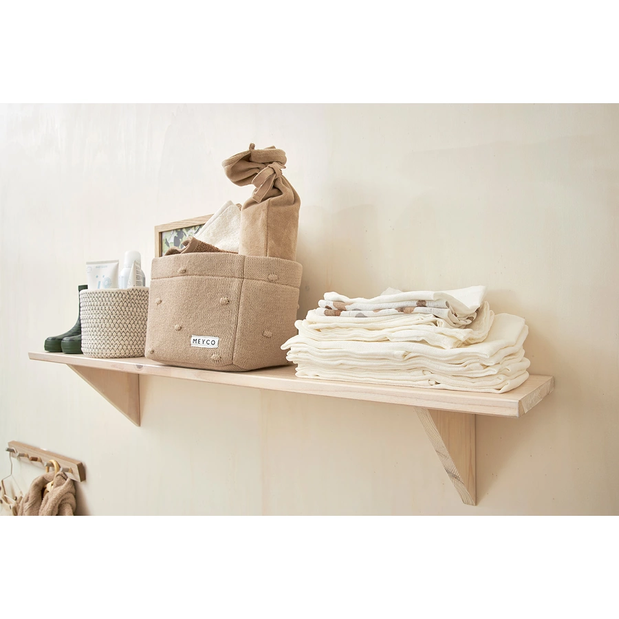 MEYCO Baby Uni Mullwindeln 6er Pack weiß