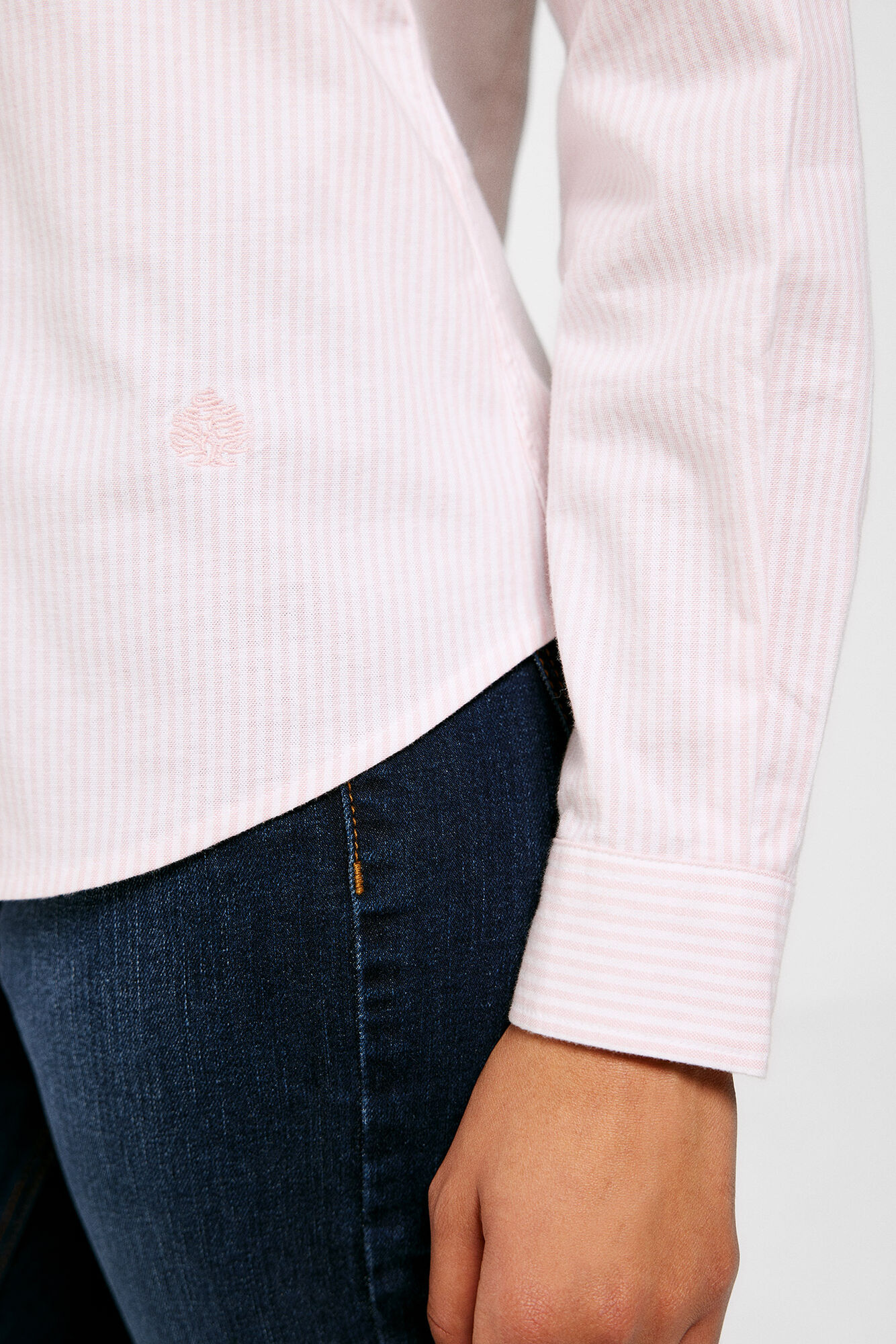 Camisa Oxford de Algodão