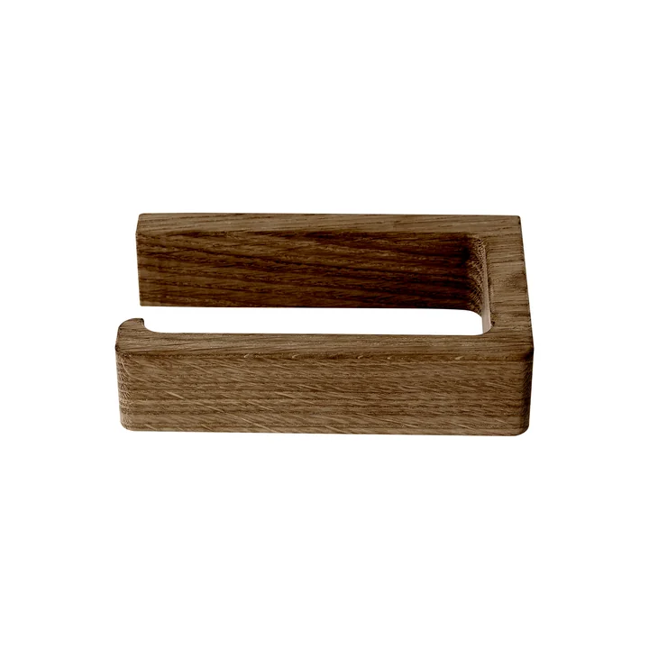 Andersen Furniture - Toilettenpapierhalter, Esche dunkel gebeizt