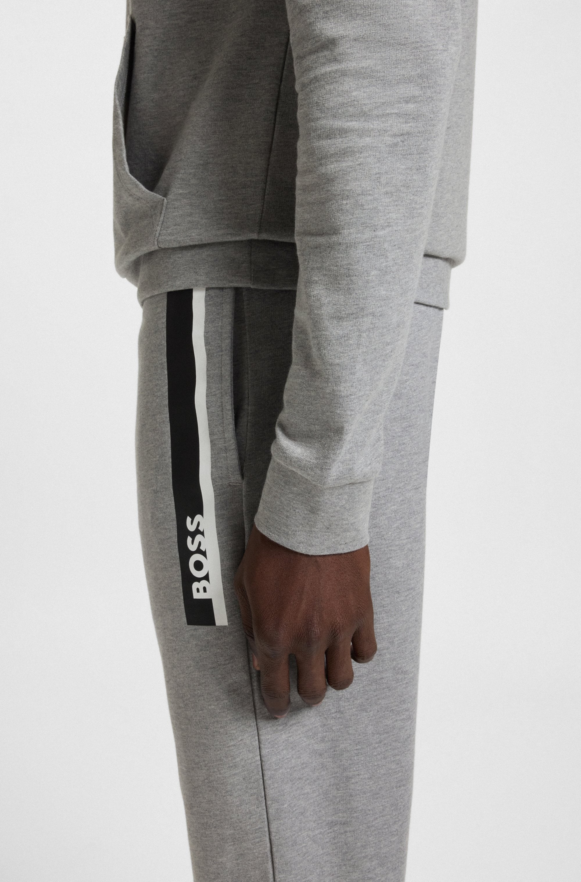 BOSS Sweathose »Authentic Pan«  mit seitlichem Logoschriftzug