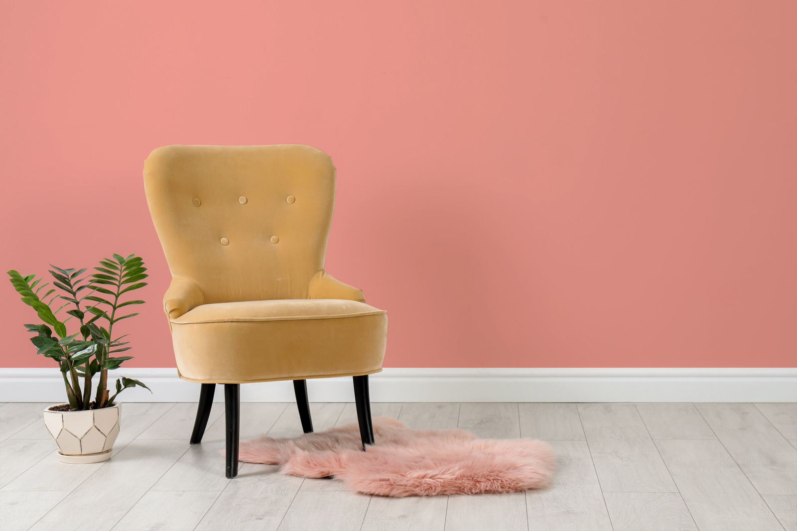 The Color Kitchen Wandfarbe Georgeous Grapefruit - pink matt - 5 Liter
