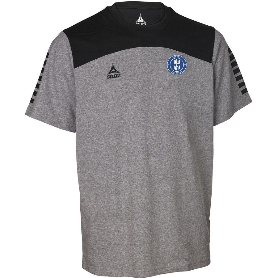 Lyngby BK Fodboldskole T-Shirt - Gris/Noir Enfant