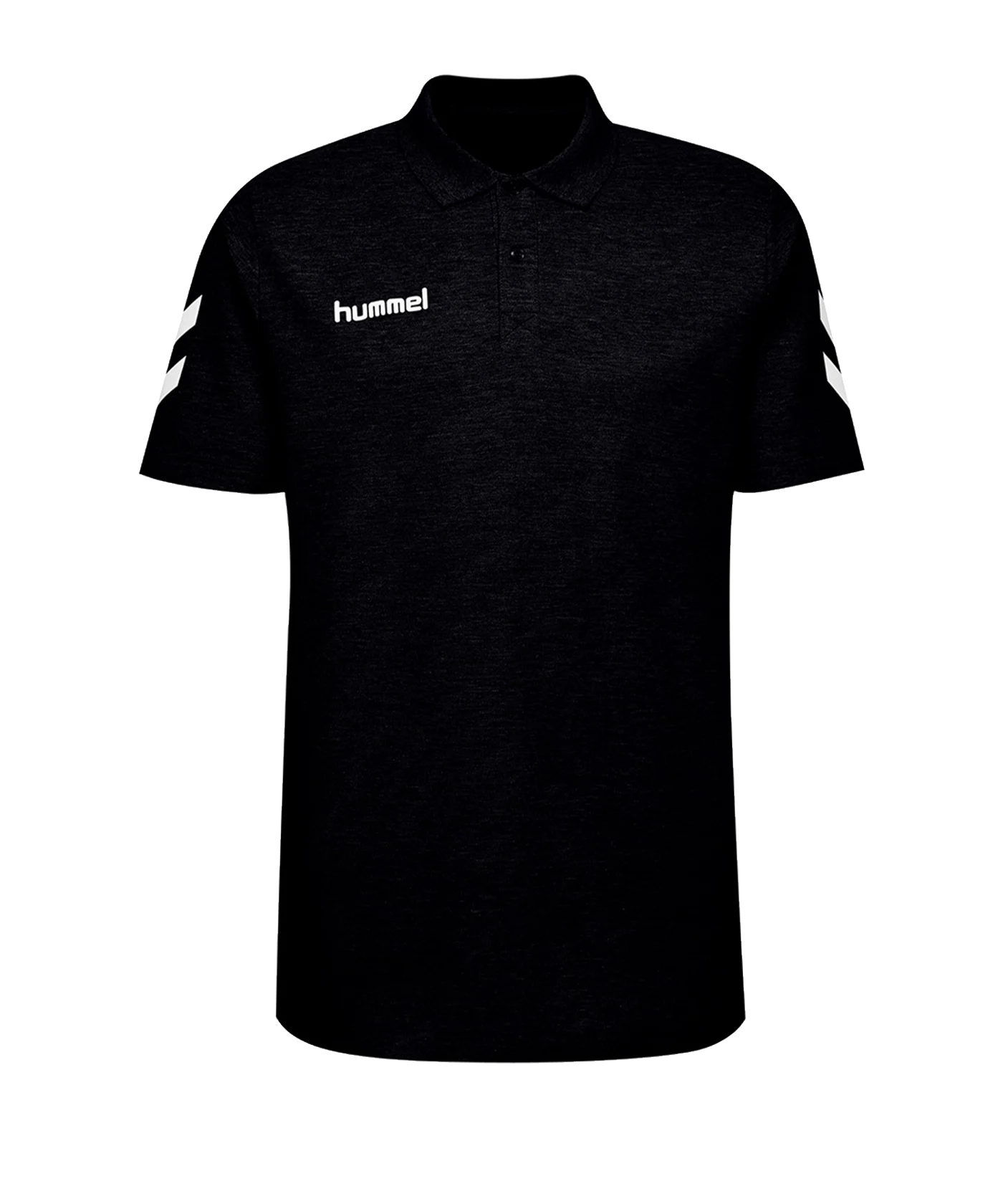 Hummel Cotton Poloshirt Kids Schwarz F2001
