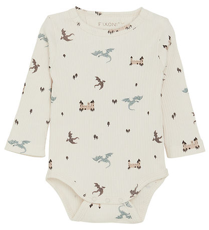 Fixoni Bodys?t - Smækbukser/Body l/æ - Deep Taupe