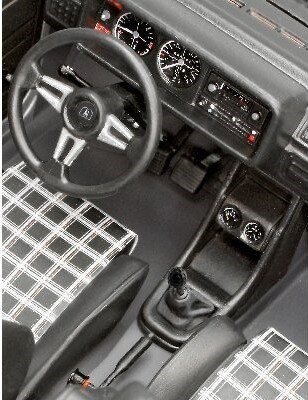 Revell - Volkswagen Vw Golf 1 Gti Bil Model Byggesæt - 1:24 - 07072