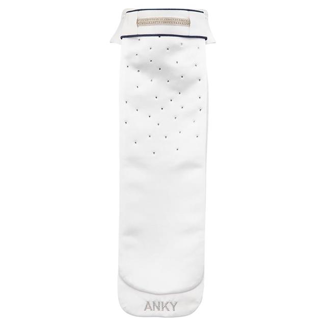 Plastron ANKY Multi-Fit Wit-donkerblauw