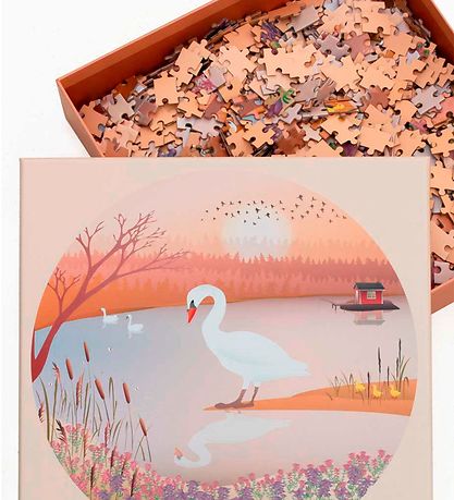 Vissevasse Puzzlespiel - 1000 Teile - Der Swan