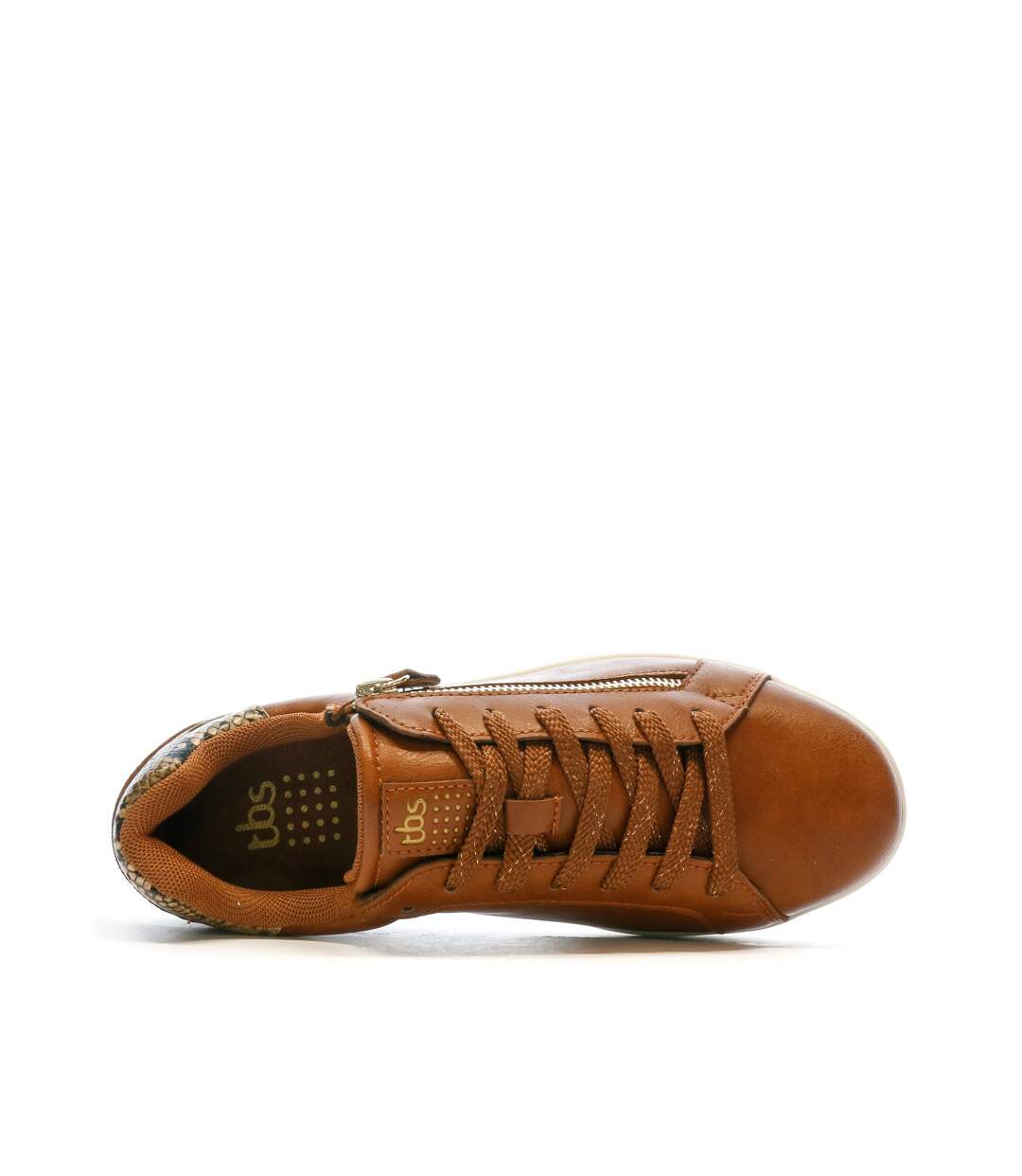 Baskets Marron Femme TBS Zip