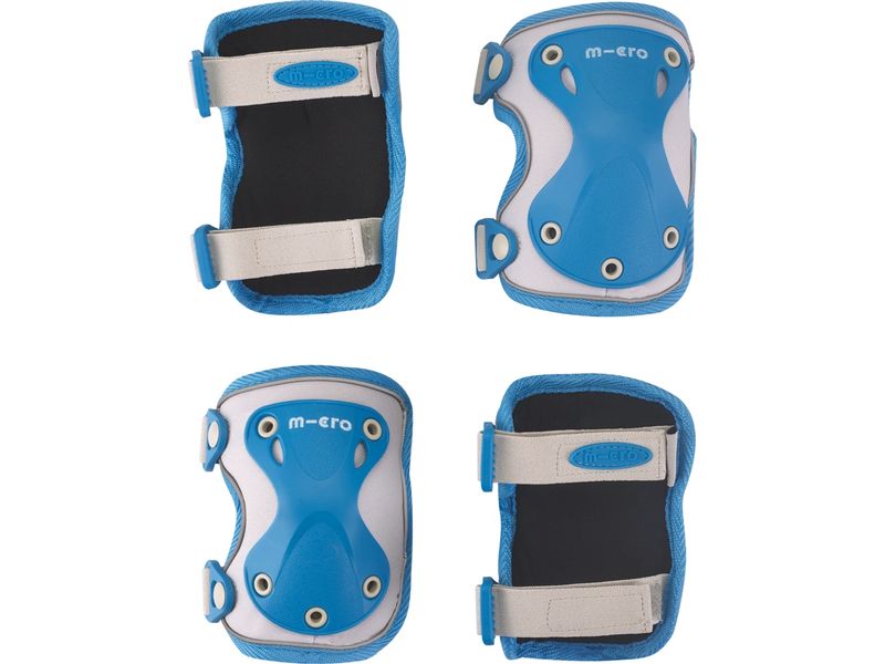 Micro Mobility Knee/Elbow Pad reflective Blau, S Knie- und Ellenbogenschoner