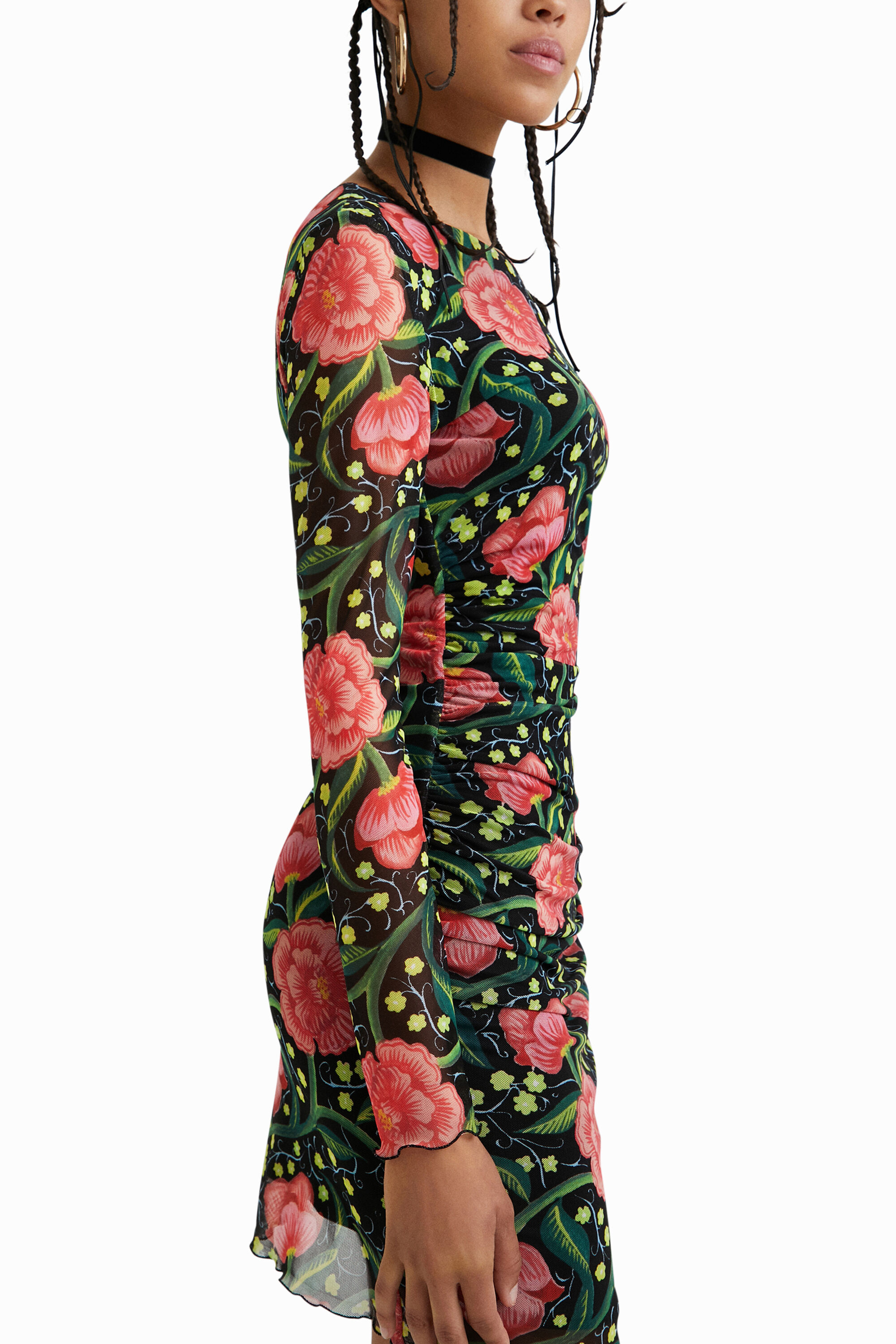 Robe slim doublure interne