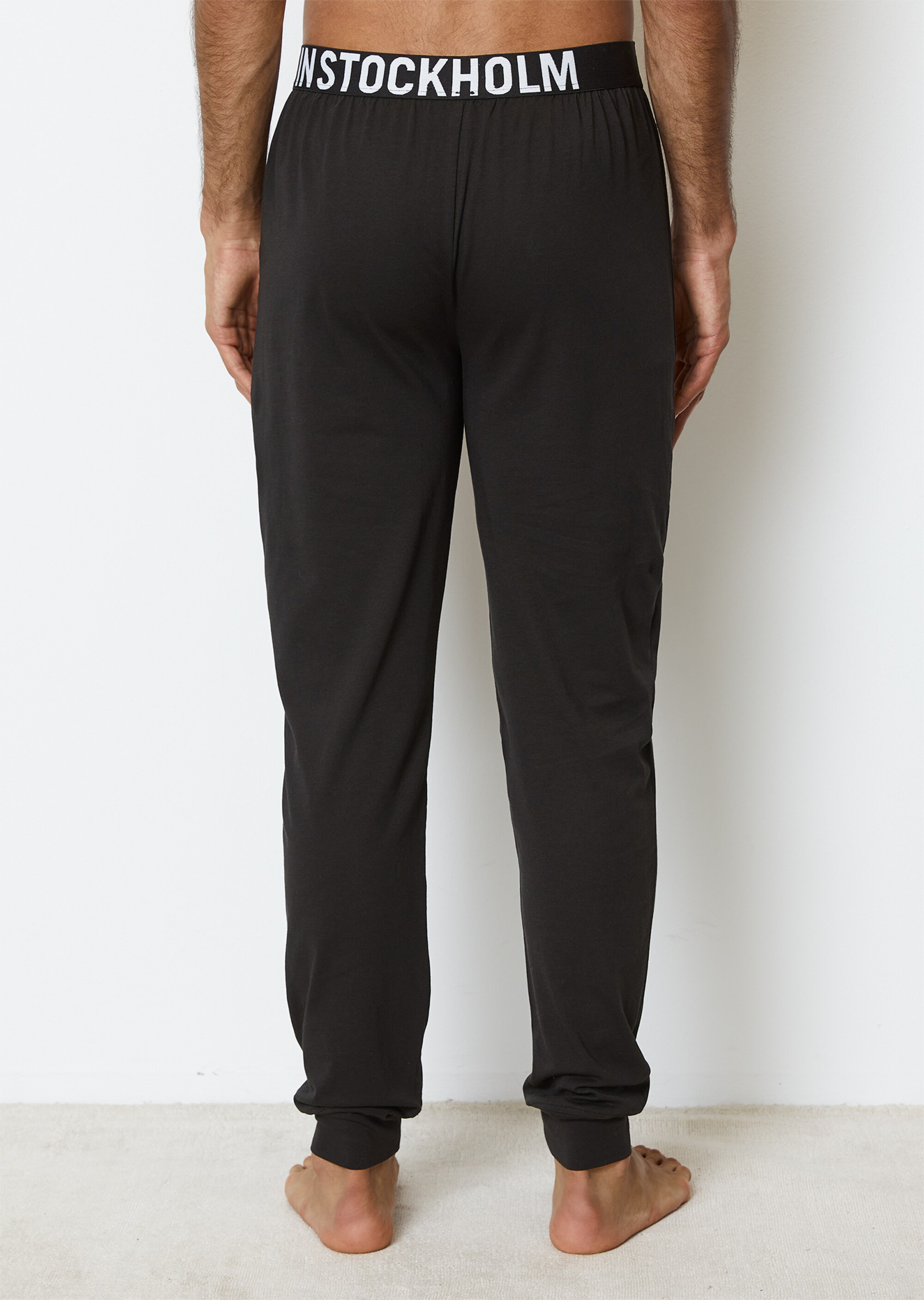 Lange Unterhose mit Bündchen am Beinabschluss