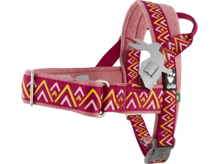 Hurtta Razzle-Dazzle H-sele 35-45 cm, Beetroot
