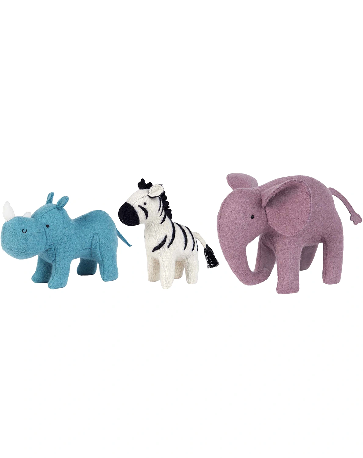 Kuscheltier-Set HOLDIE FOLK -  SAFARI ANIMALS 3-teilig