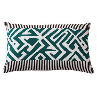 Coussin motif géométrique - BECQUET CRÉATION