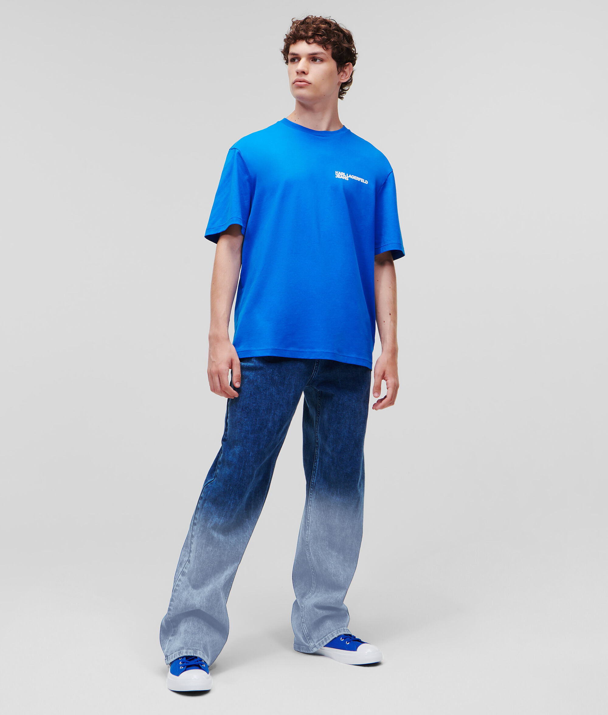 T-SHIRT UNI AVEC LOGO KLJ