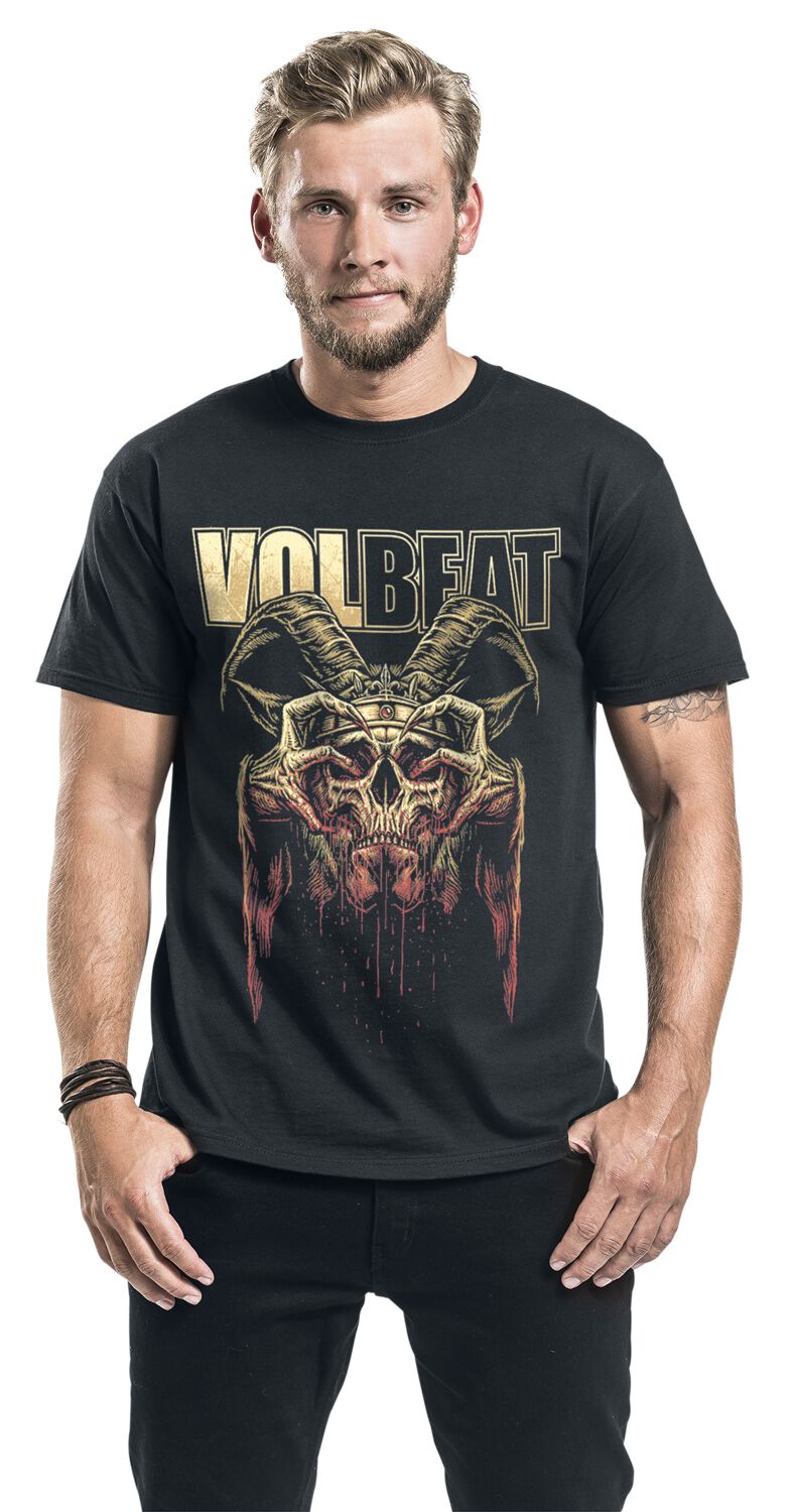 Bleeding Crown Skull | Volbeat T-Shirt Manches courtes