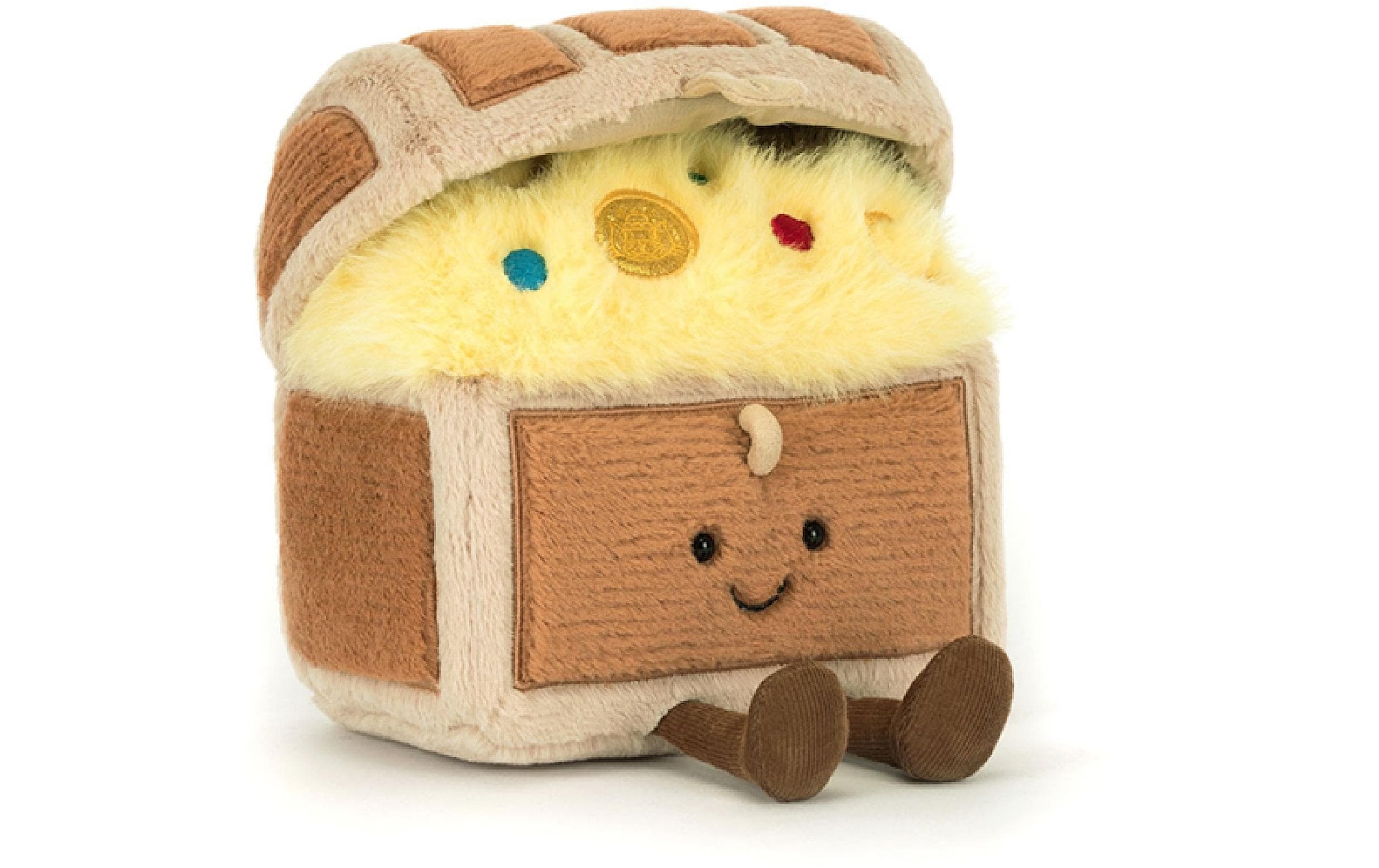 Plüschfigur »Jellycat Amuseables Treasure Chest 16 cm«