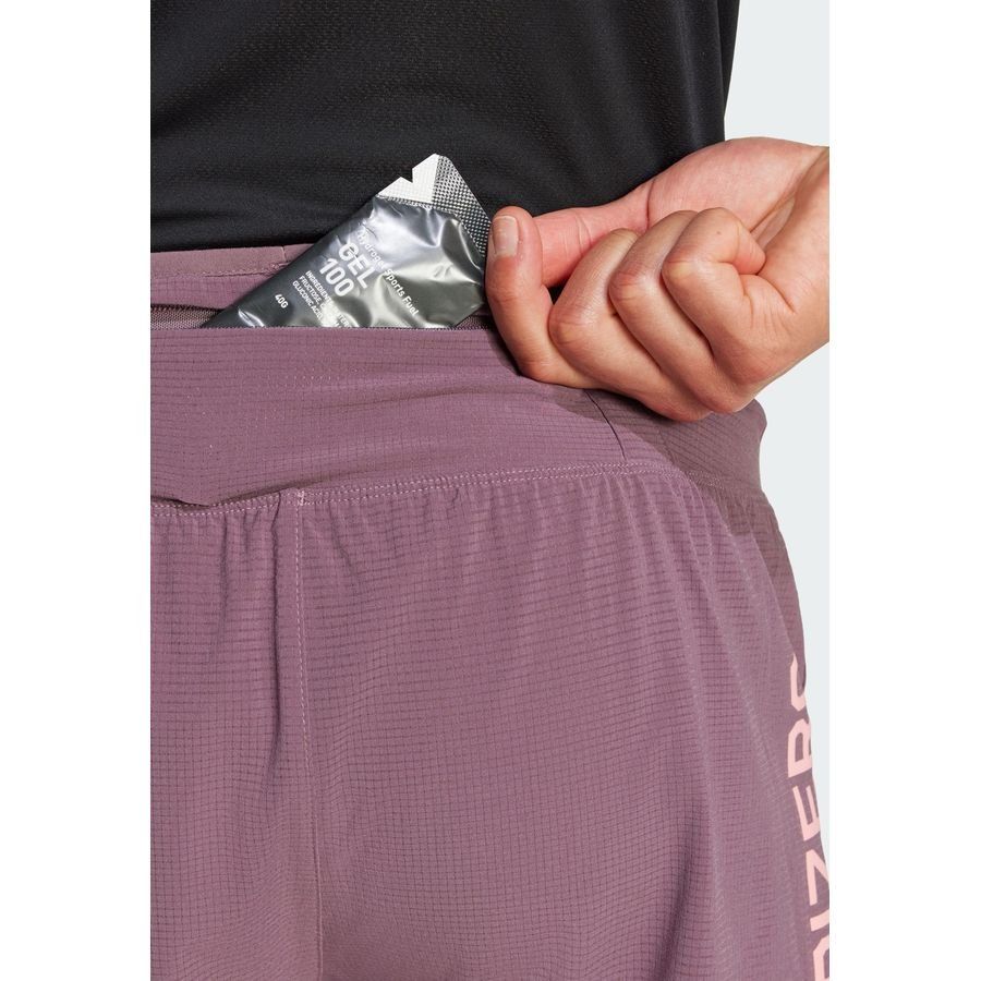 Adidas Short de running fendu Adizero