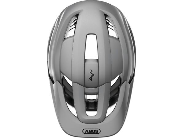 Abus CliffHanger Cykelhjelm, Ti SIlver