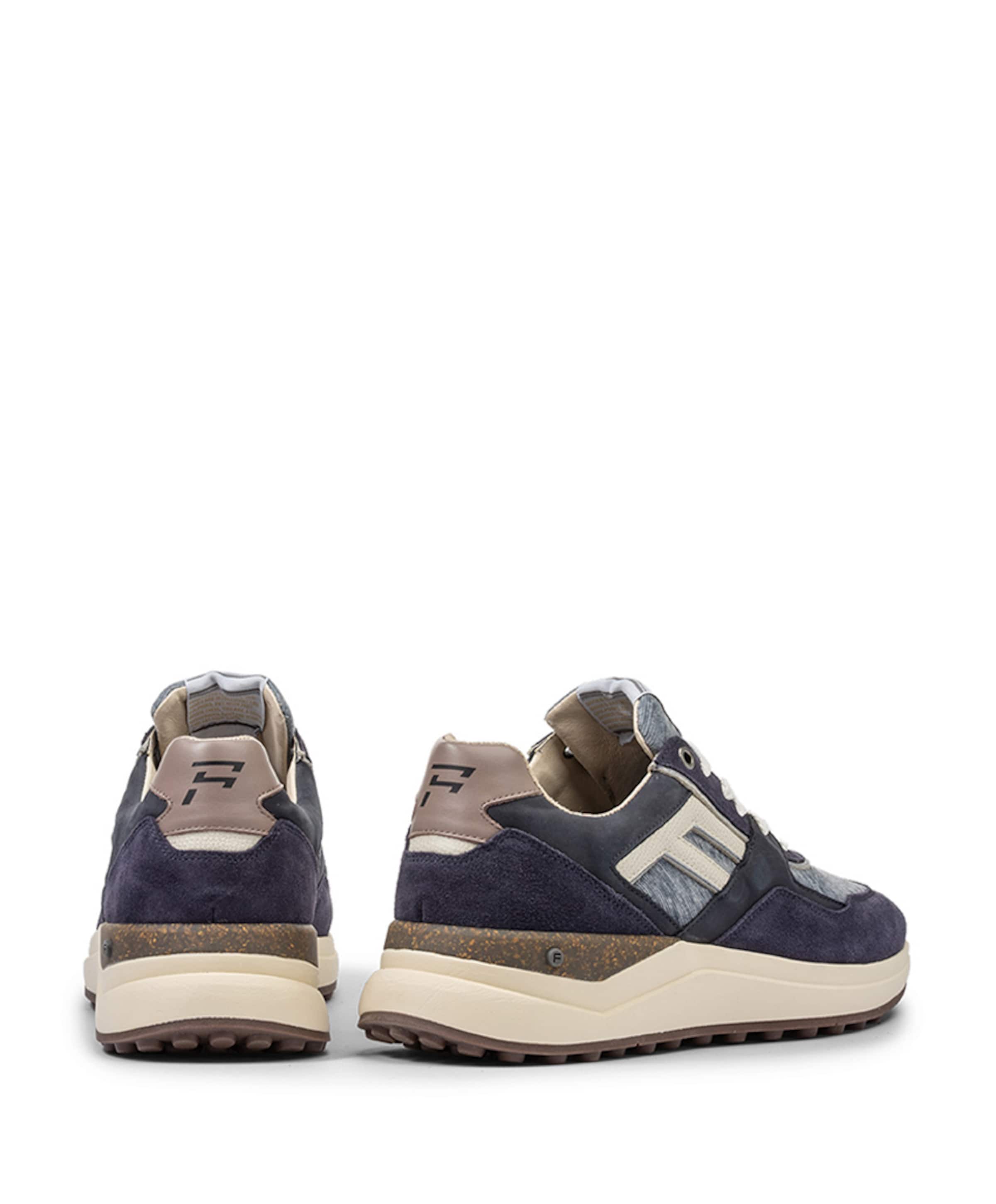 Floris van Bommel heren sneakers blauw