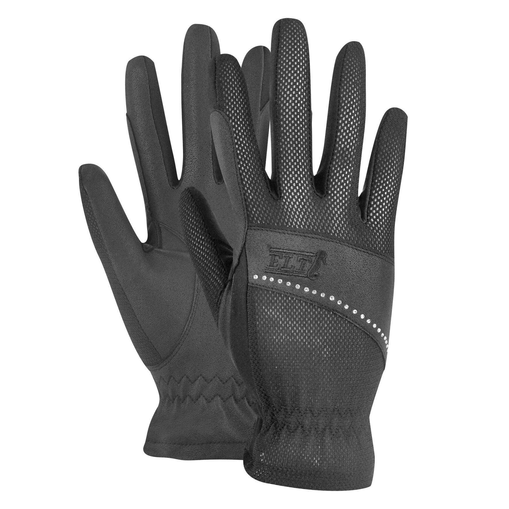 Waldhausen Paardrijhandschoen Arosa - Ruiterkleding - Zwart - XS