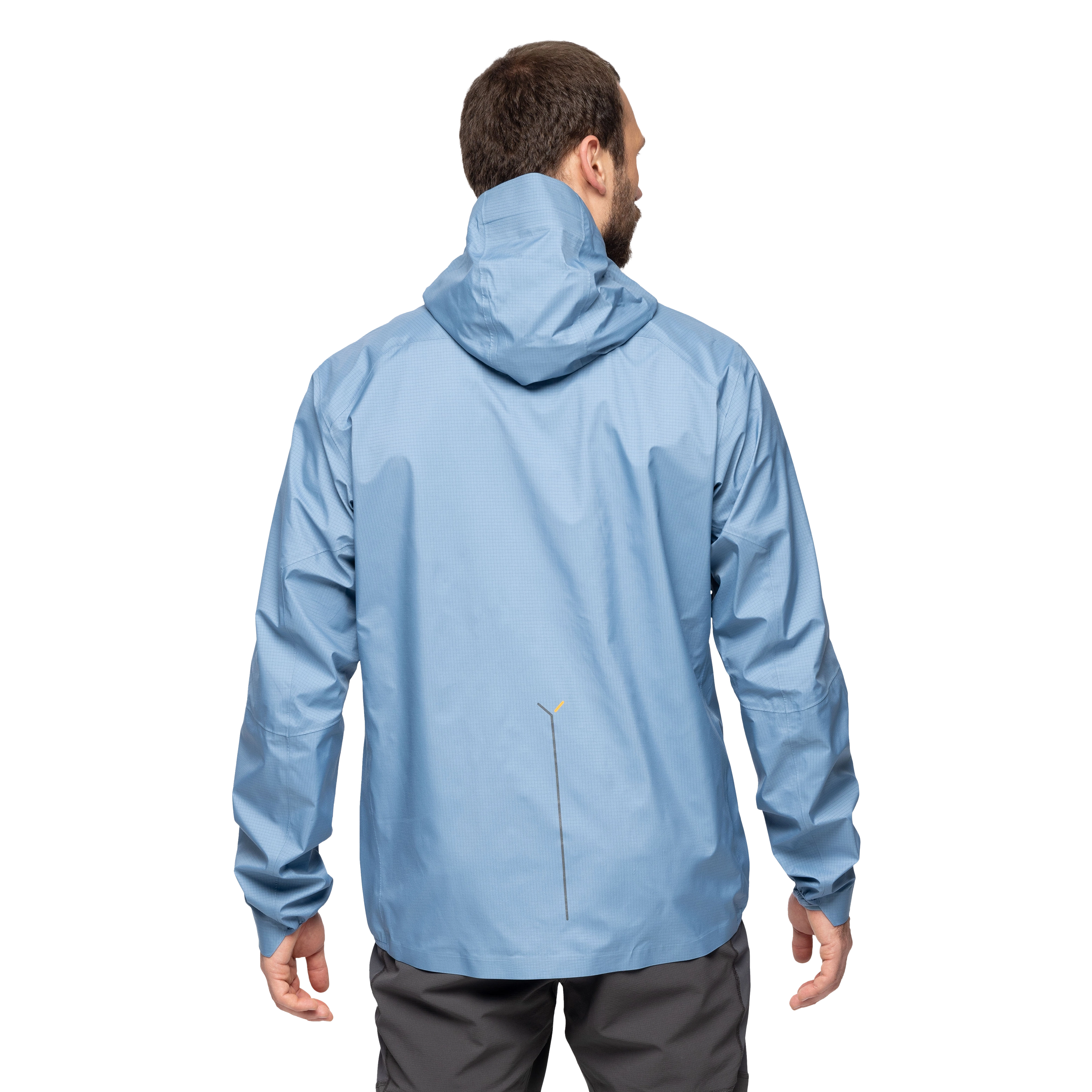 Y LightLine Air 3L Shell Jacket Men Elemental Blue / Dark Shadow Grey