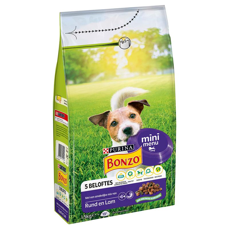 PURINA Bonzo Mini Menu bœuf, agneau