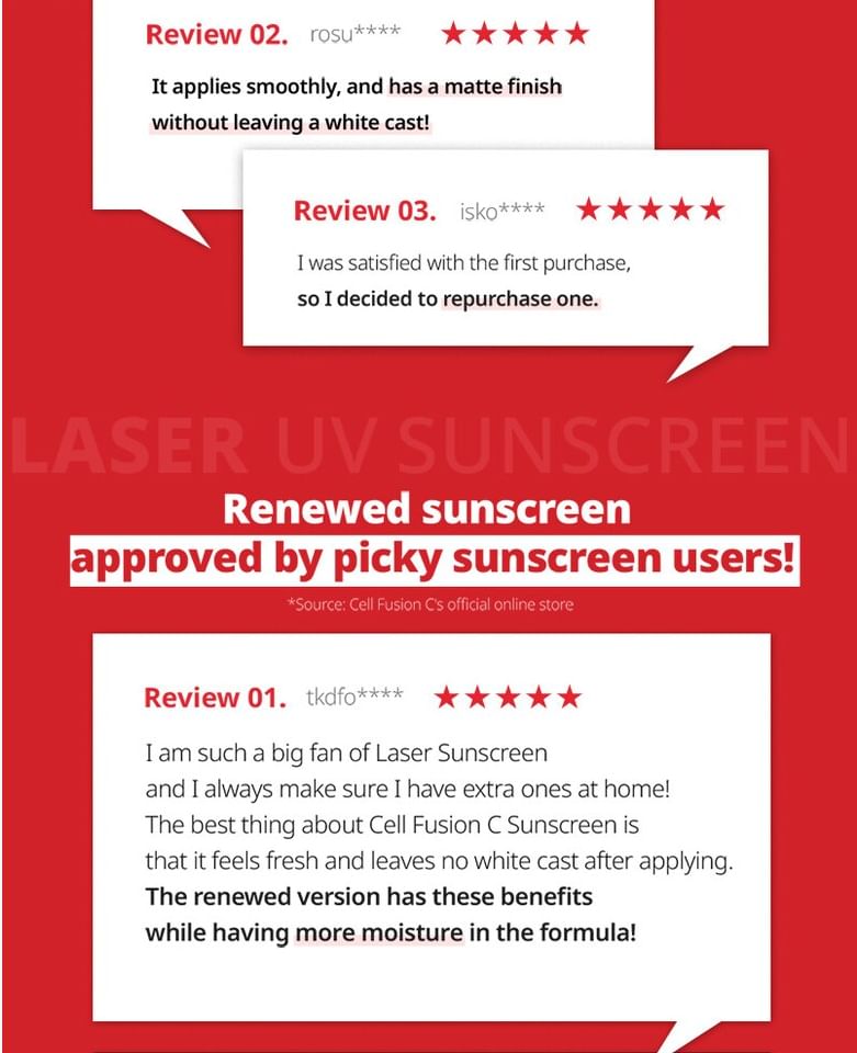 Cell Fusion C - Laser UV-zonnebrandcrème