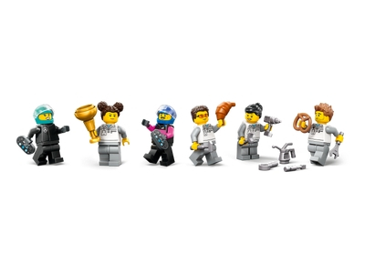 LEGO F1® garage met Mercedes-AMG en Alpine auto's (60444)