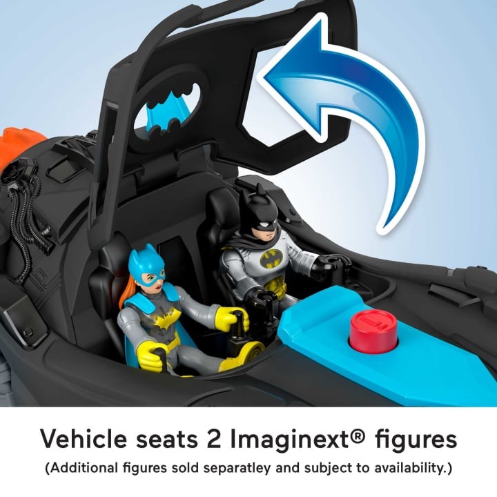 Imaginext - Fisher Price DC Super Friends Lys & lyd Batman (HGX96)