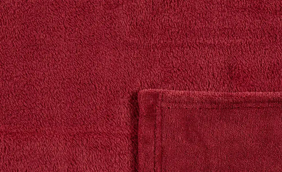 como Coralfleecedecke Emely Rot 150 cm