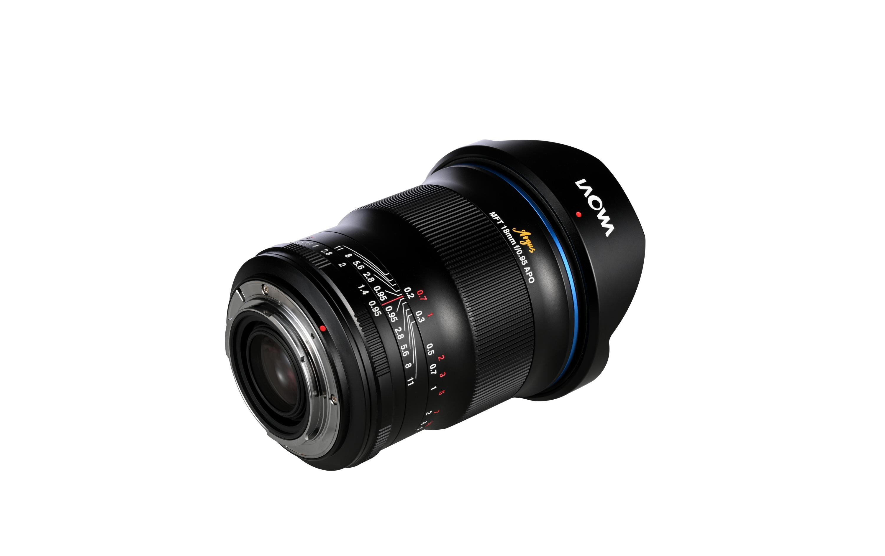 Festbrennweite Argus 18 mm f/0.95 CF APO – MFT<br>Lichtstarke Festbrennweite