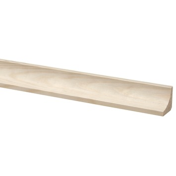 Hollat grenen 27x27 mm lengte 270 cm