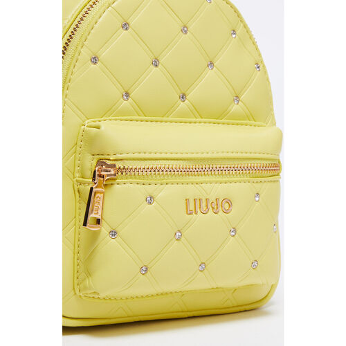 Liu Jo - Mochila ecosostenible con strass Amarillo
