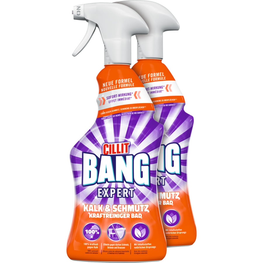 Cillit Bang Power Cleaner Spray Multifett 2 x 750 ml