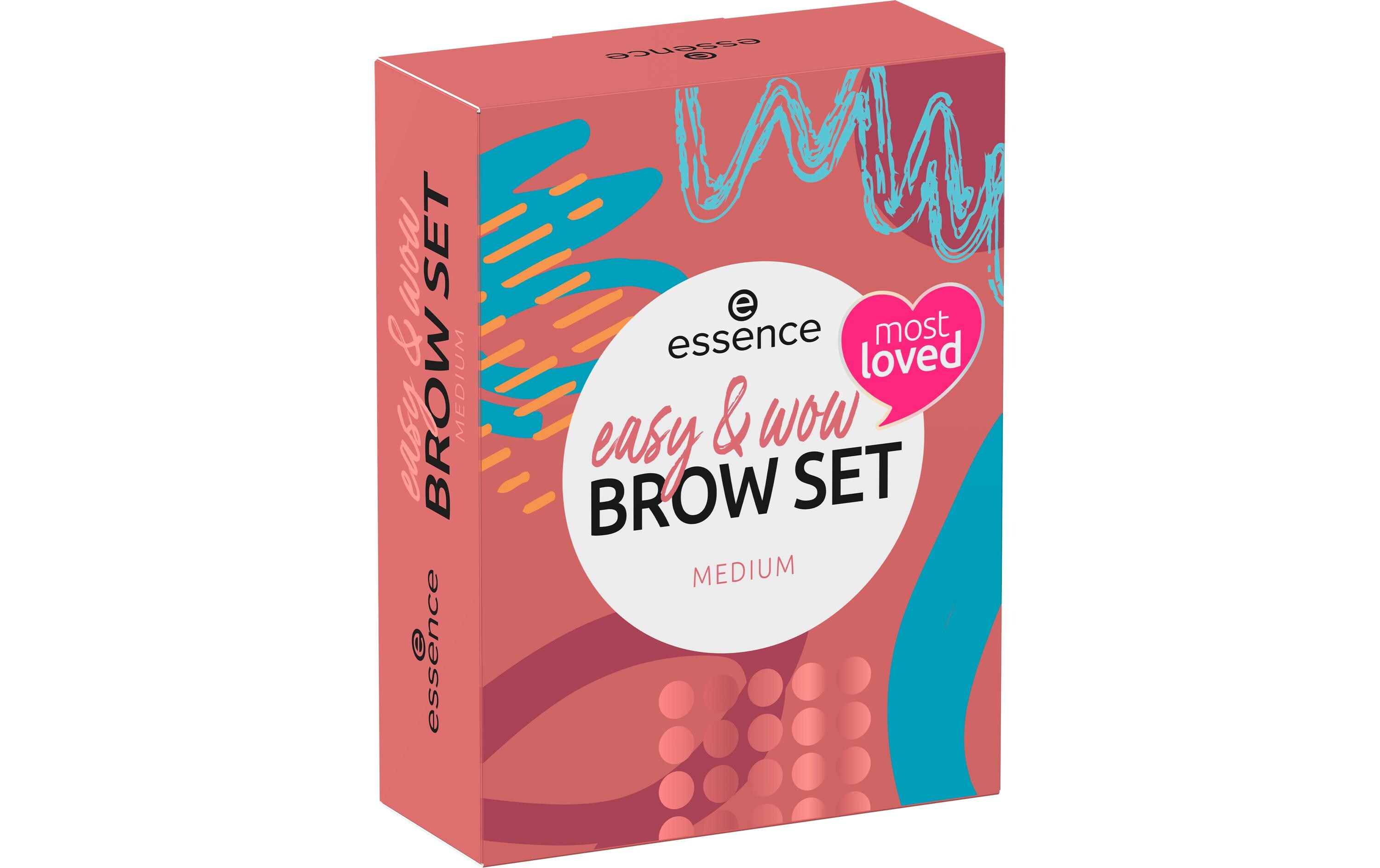Geschenkset easy & WOW brow set mediumSet mit drei Brow-Produkten für perfekt gestylte braune bis dunkelbraune Augenbrauen