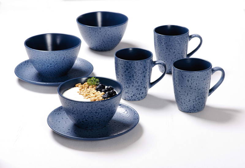 Ritzenhoff & Breker Frühstücksset 12-tlg. Blau KITWE