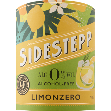 Sidestepp Limonzero - 0.0% Alcoholvrij - 500ML