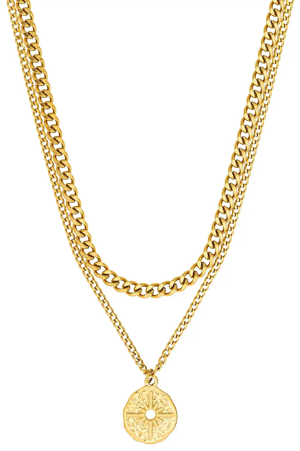 Layering Kette - Golden Compass