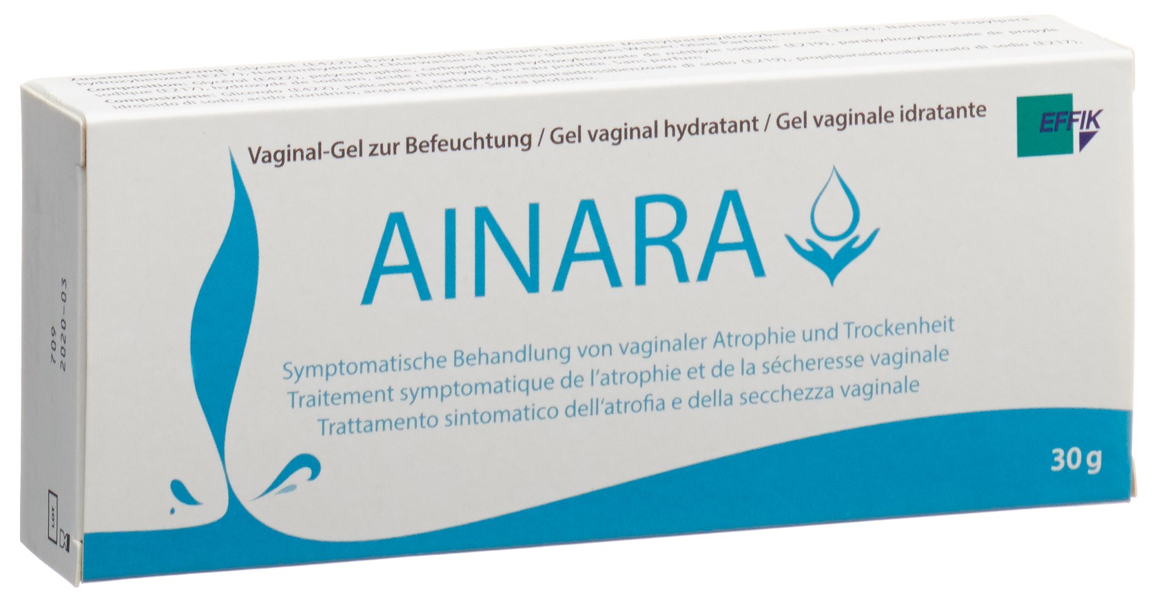 AINARA non hormonales Vaginalgel<br>30 g, Tube, Vaginalgel